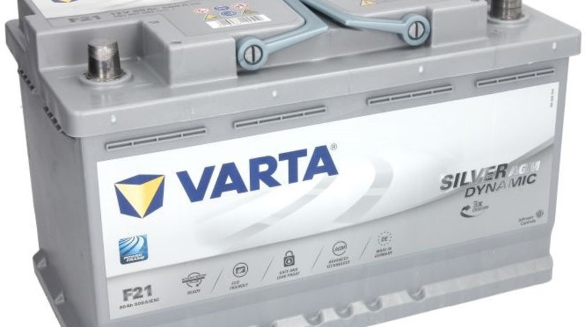 Baterie Varta Silver Dynamic AGM Start-Stop F21 80Ah 800A 12V 580901080D852