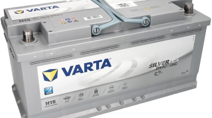 Baterie Varta Silver Dynamic AGM Start-Stop H15 105Ah 950A 12V 605901095D852