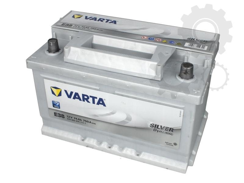 Baterie VARTA Silver Dynamic E38 74Ah #39604134