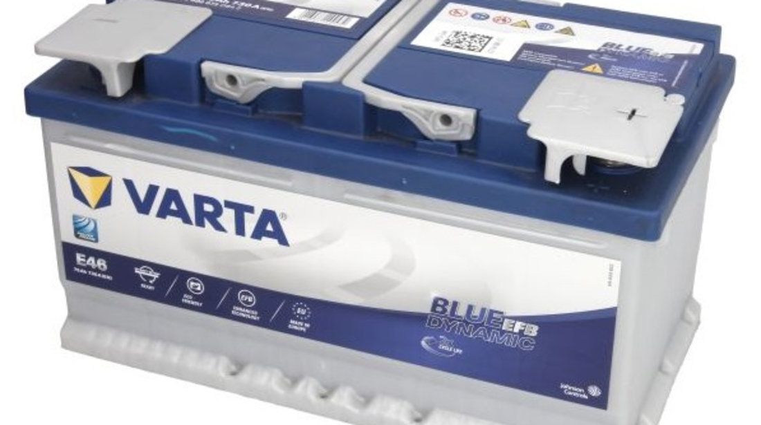 Baterie Varta Start &amp; Stop Efb E46 75Ah / 730A 12V 575500073 #72880289