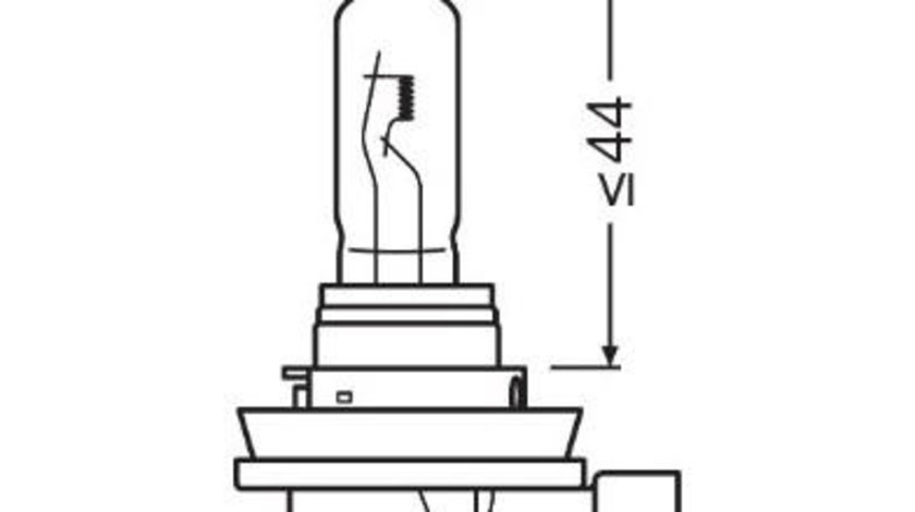 Bec 12v h9 65 w original osram UNIVERSAL Universal #6 64213