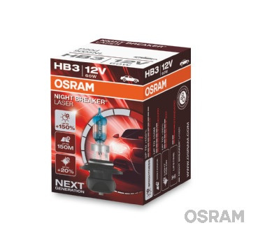 Bec 12v Hb3 60 W Night Breaker Laser Nextgen +150% Osram Ams-osram 9005NL