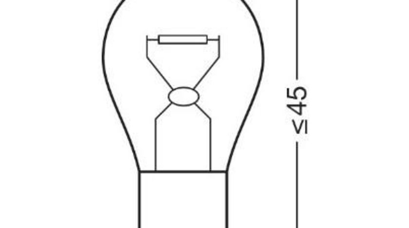 Bec 12v p21w ultra life set 10 buc osram UNIVERSAL Universal #6 7506ULT