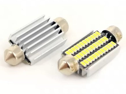 Bec Auto Led Sofit 11 X 39 3014 Cu 36 SMD Alb 12V CanBus JSUN25 ( Pret Pe Bucata ) 090221-11