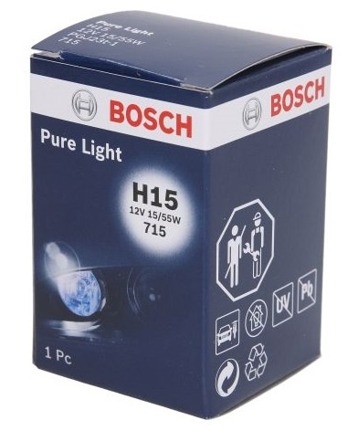 Bec Bosch H15 12V 15/55W PGJ23T-1 Pure Light 1 987 302 088