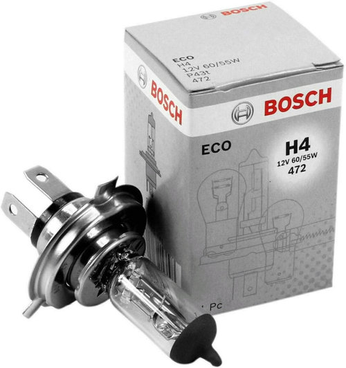 Bec Bosch H4 12V 60/55W P43T Eco 1 987 302 803