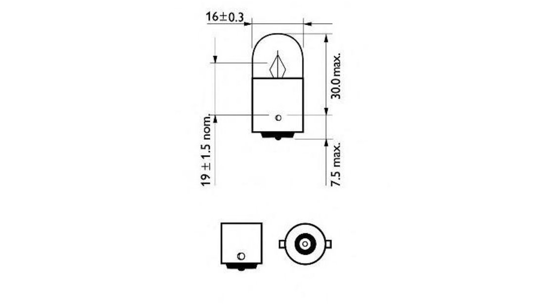 Bec Citroen ZX (N2) 1991-1997 #2 12821CP