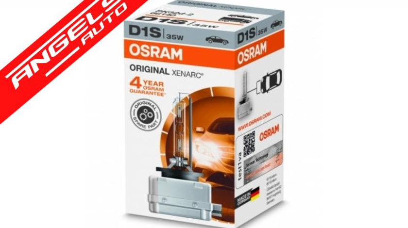 Bec D1S Auto Xenon pentru far Osram XENARC 66140 D1S 35W