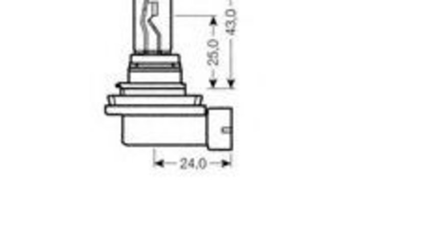 Bec, far faza lunga AUDI A4 Allroad (8KH, B8) (2009 - 2016) OSRAM 64211-01B piesa NOUA