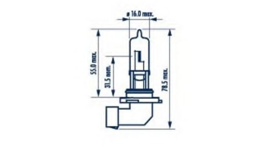 Bec, far faza lunga AUDI A8 (4D2, 4D8) (1994 - 2002) NARVA 48005 piesa NOUA