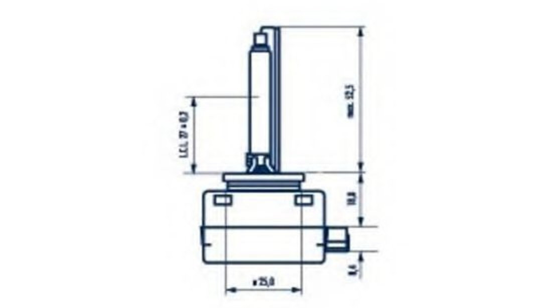 Bec, far faza lunga CITROEN C4 Picasso I (UD) (2007 - 2013) NARVA 84010 piesa NOUA