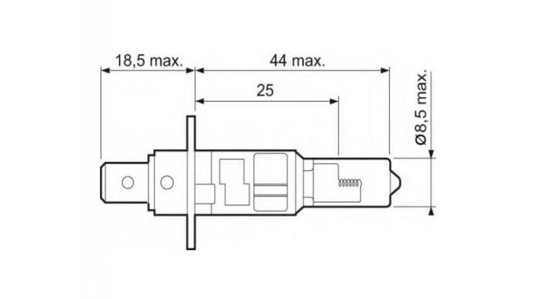 Bec far faza lunga Citroen XANTIA (X2) 1998-2003 #3 002551100000