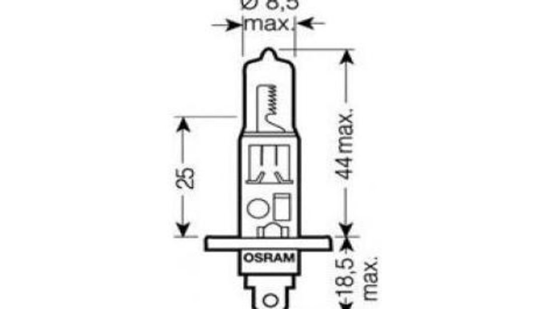 Bec far faza lunga Citroen XM (Y3) 1989-1994 #3 64150ULT