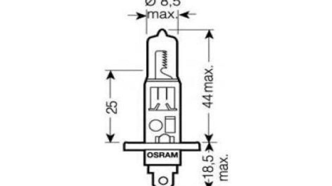 Bec far faza lunga Citroen XM (Y3) 1989-1994 #3 64150ULTHCB