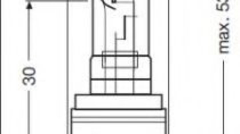 Bec, far faza lunga FORD GALAXY (2015 - 2016) OSRAM 64176 piesa NOUA