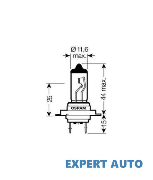 Bec far faza lunga h7 Audi AUDI A6 Avant (4F5, C6) 2005-2011 #3 6421001B