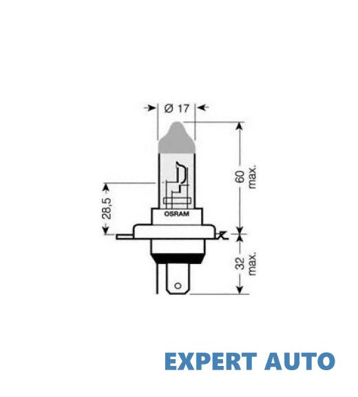 Bec far faza lunga Peugeot BOXER platou / sasiu (ZCT_) 1994-2002 #3 64193ULTHCB