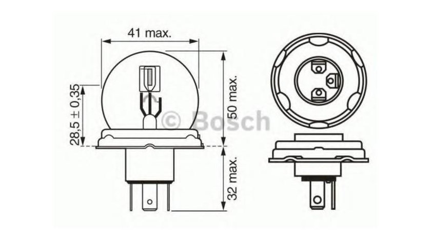 Bec far faza lunga Peugeot J5 caroserie (290L) 1990-1994 #3 12620