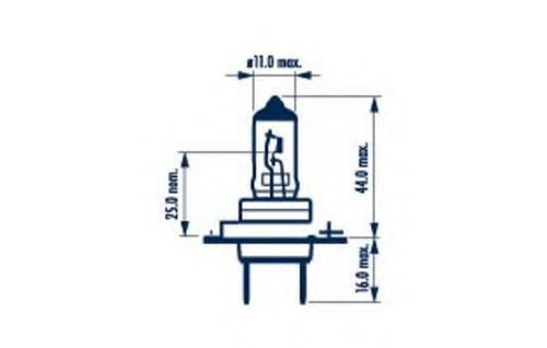 Bec, far faza lunga SEAT ALHAMBRA (7V8, 7V9) (1996 - 2010) NARVA 48339 piesa NOUA