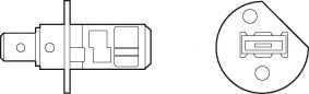 Bec, far faza lunga SEAT EXEO (3R2) (2008 - 2016) VALEO 032505 piesa NOUA