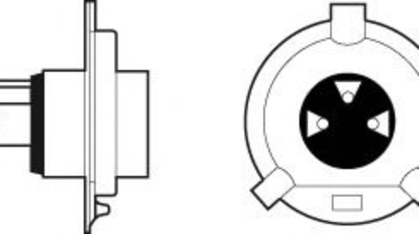 Bec, far faza lunga VW PASSAT Variant (3A5, 35I) (1988 - 1997) VALEO 032511 piesa NOUA