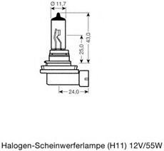 Bec, far faza lunga VW TOURAN (1T1, 1T2) (2003 - 2010) OSRAM 64211-01B piesa NOUA