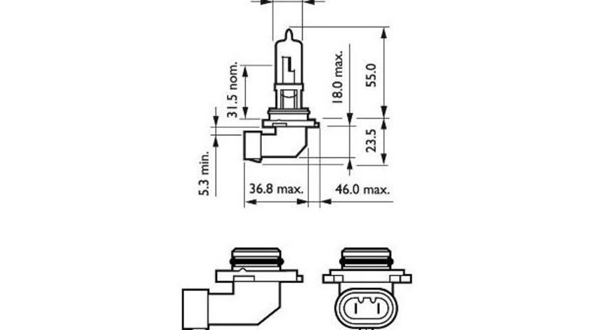 Bec far hb3 12v p20d 65w (blister) x-treme vision pro150 philips UNIVERSAL Universal #6 9005XVPB1