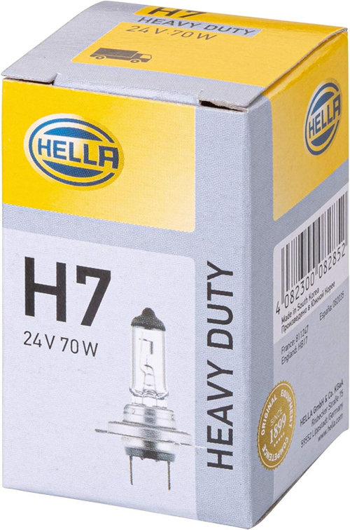 Bec Hella H7 24V 70W 8GH 007 157-241