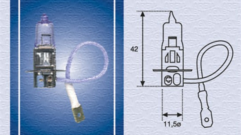 Bec incandescent (002554100000 MAGNETI MARELLI)