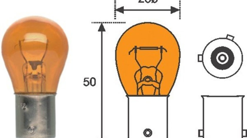 Bec incandescent (008507100000 MAGNETI MARELLI) ABARTH,ALFA ROMEO,APRILIA MOTORCYCLES,AUDI,BMW,BMW MOTORCYCLES,CHEVROLET,CHRYSLER,Citroen,DACIA,DAEWOO,DAIHATSU,DODGE,FIAT,FORD,FORD AUSTRALIA,FORD USA,