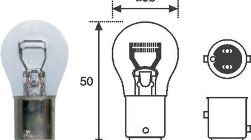 Bec incandescent (008528100000 MAGNETI MARELLI)