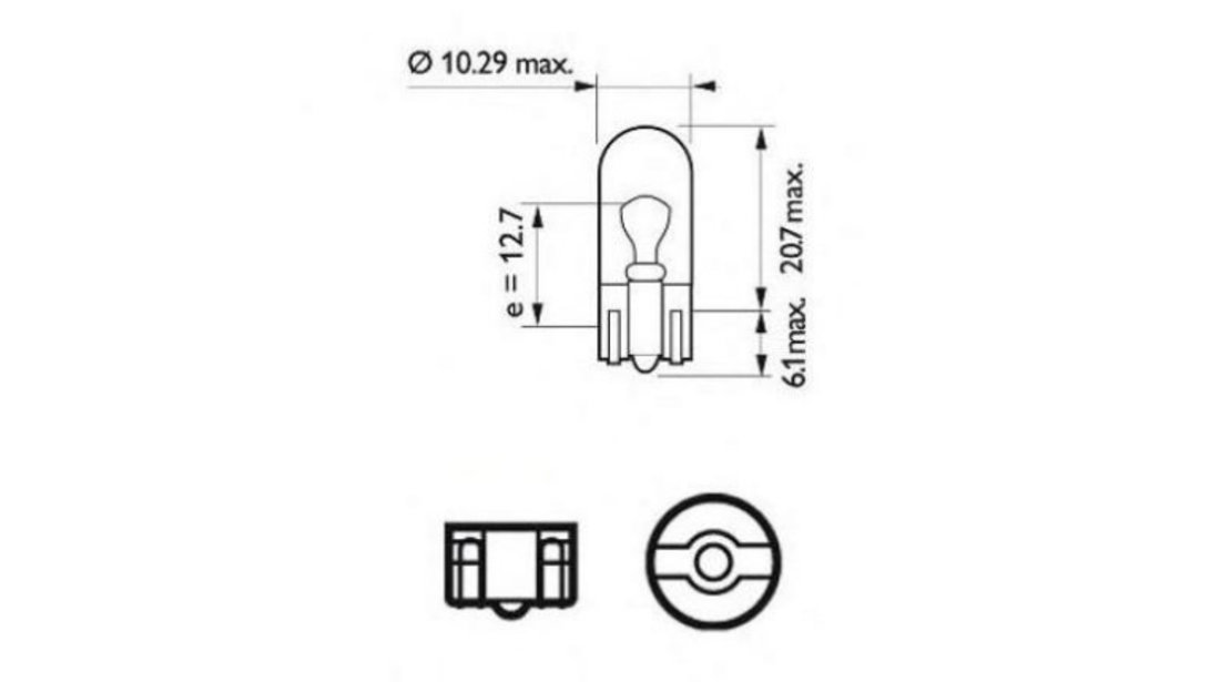 Bec Iveco DAILY III platou / sasiu 1999-2006 #2 12961LLECOB2