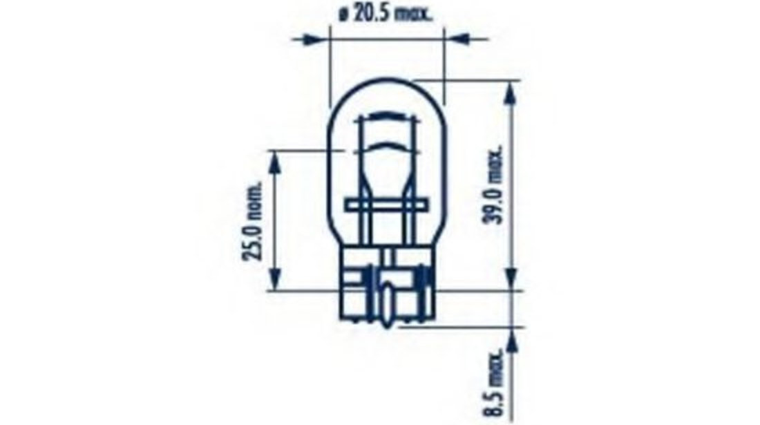 Bec, lampa frana / lampa spate FIAT 500 C (312) (2009 - 2016) NARVA 17919 piesa NOUA