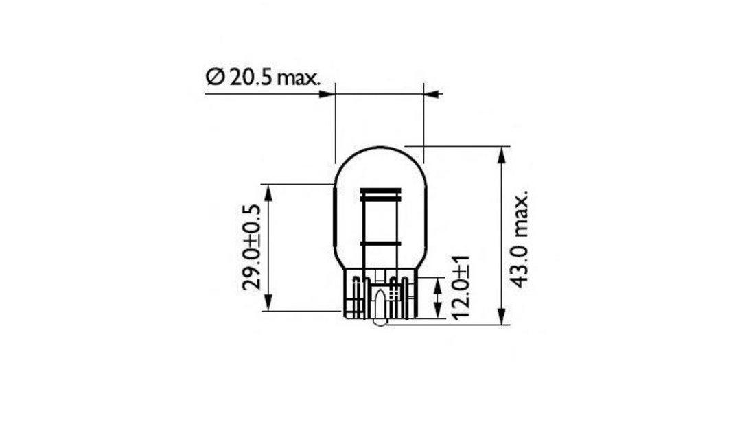 Bec lampa frana / lampa spate Mazda CX-5 (KE, GH) 2011-2016 #2 12066B2