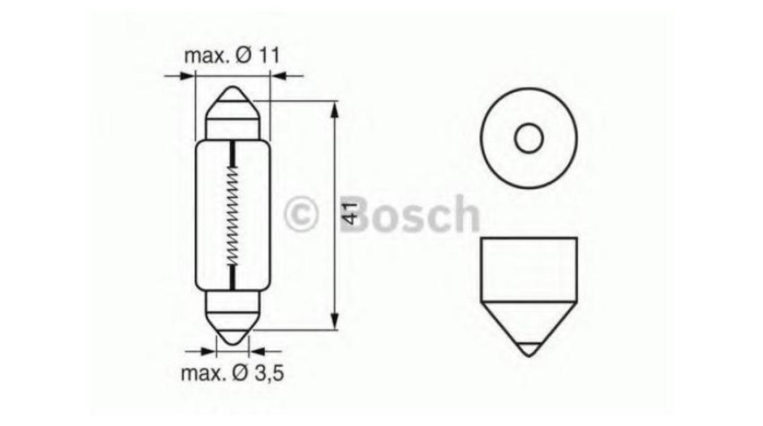 Bec lampa numar Audi AUDI 90 (81, 85, B2) 1984-1987 #2 12866