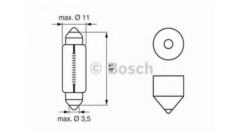 Bec lampa numar Seat SEAT MALAGA (023A) 1984-1993 #2 12866