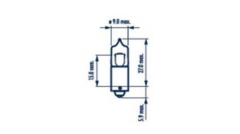 Bec, lampa spate (68161 NAR) ALFA ROMEO,ALPINA,AUDI,BMW,Citroen,FORD,LANCIA,MERCEDES-BENZ,PORSCHE,VW