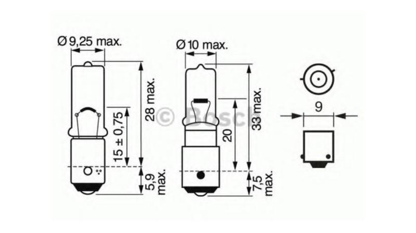 Bec lampa spate Volkswagen VW GOLF V (1K1) 2003-2009 #2 12036