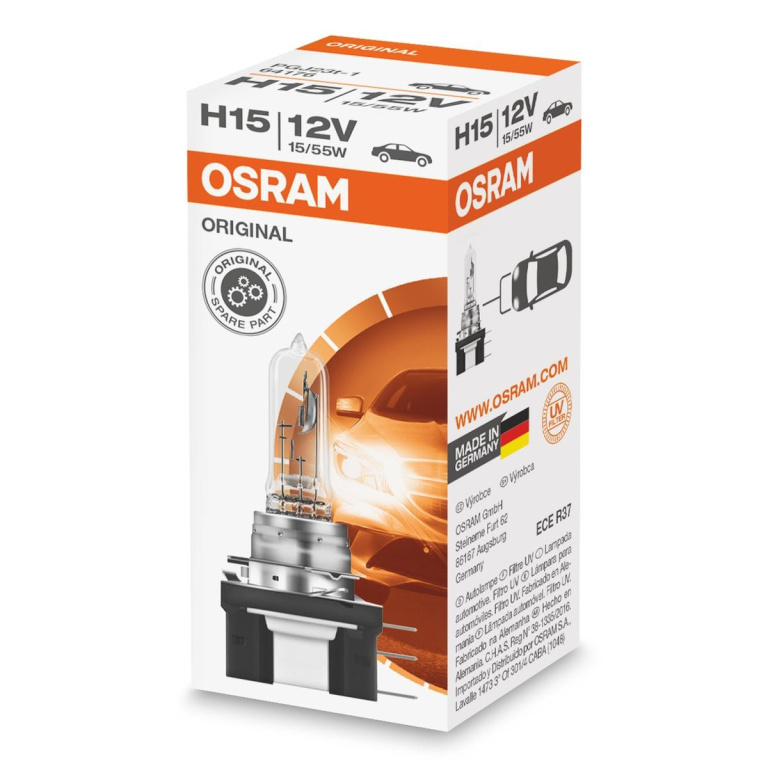 Bec Osram H15 12V 15/55W Original 64176