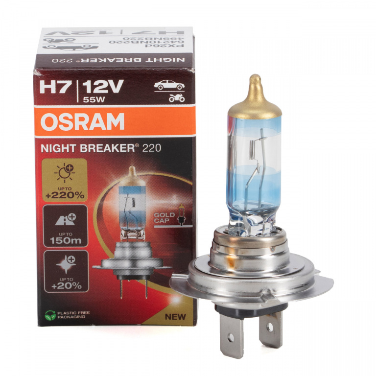 Bec Osram H7 12V 55W Night Breaker +220% 64210NB220