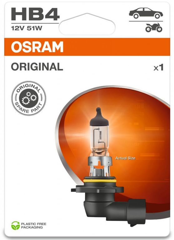 Bec Osram HB4 12V 51W Original Blister 1 Buc 9006-1BL