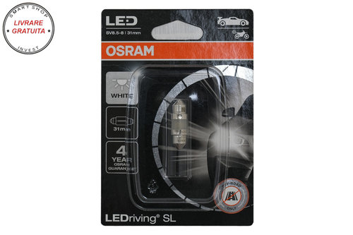 Bec OSRAM LEDriving SL C5W 6438DWP-01B Cool White