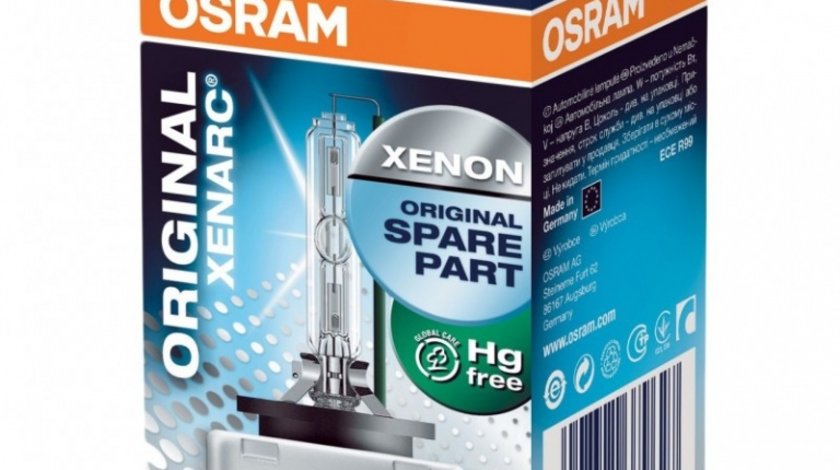 Bec Osram Xenon D3S Original Xenarc 6000K 35W 66340