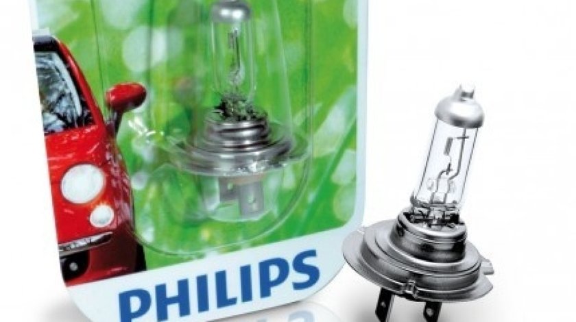 Bec Philips H7 LongLife EcoVision 12V 55W 12972LLECOB1 piesa NOUA