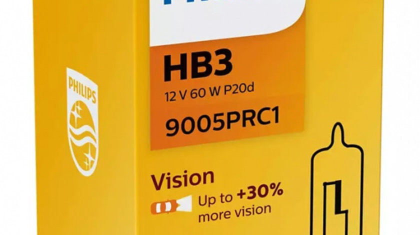Bec Philips HB3 12V 65W 9005PRC1