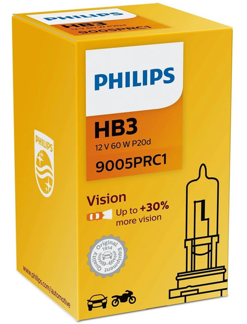 Bec Philips HB3 12V 65W P20d Vision Cutie 9005PRC1