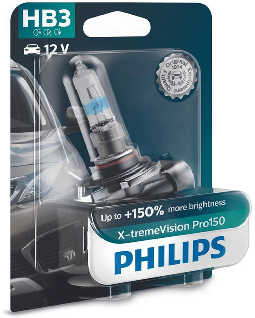 Bec Philips HB3 12V 65W P20d X-treme Vision Pro150 Blister 9005XVPB1