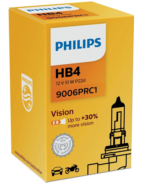 Bec Philips HB4 12V 51W P22d Vision Cutie 9006PRC1