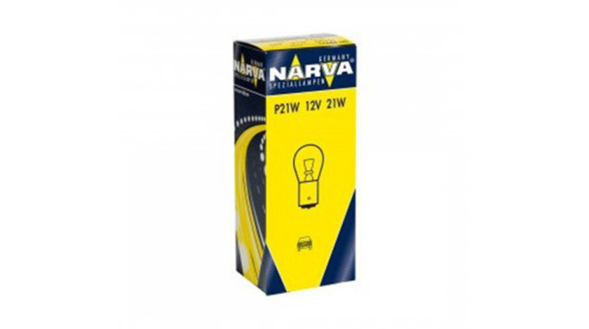 BEC SEMNALIZARE 12V P21W SET 10 BUC NARVA 17635 NARVA