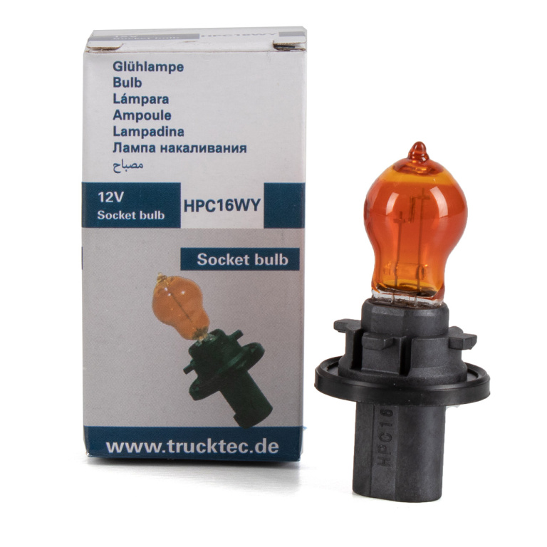 Bec Semnalizare Oglinda HPC16WY Portocaliu Trucktec Volkswagen Crafter 2006→ 02.58.447